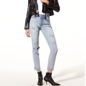 Grlfrnd Karolina High Rise Jeans in Don't Cry